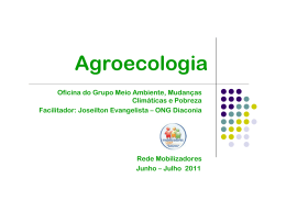 Agroecologia - Rede Mobilizadores