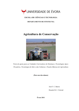 Agricultura Conservação
