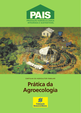Prática da Agroecologia - Fundação Banco do Brasil