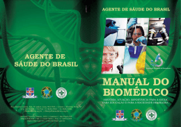 Manual do Biomédico - Conselho Regional de Biomedicina 1ª Região