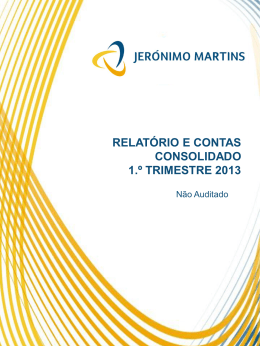 Relatório e Contas - 1T 2013 PDF 1,23 MB
