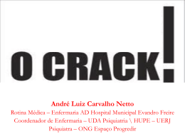 Apresentação Reunião Pública - Dr. André Luiz Carvalho Netto