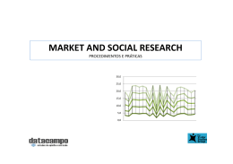 Market and Social Research - Procedimentos e