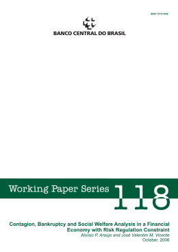 Working Paper Series 118 - Banco Central do Brasil