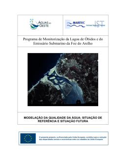 Programa de Monitorização da Lagoa de Óbidos e do