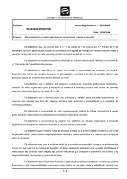 Norma Regulamentar nº 06/2004 - R