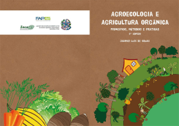 Agroecologia e agricultura orgânica