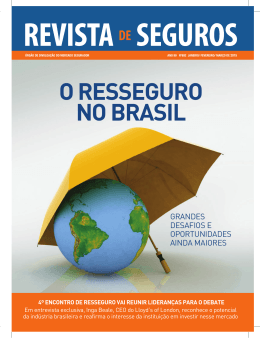 O RESSEGURO NO BRASIL
