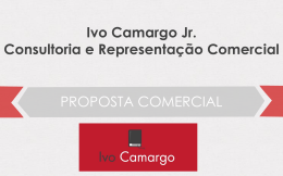 PROPOSTA COMERCIAL Ivo Camargo Jr