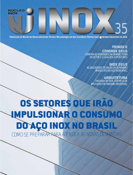 os setores que irão impulsionar o consumo do aço inox no brasil