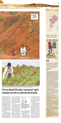 Jornal Diário do Nordeste – Série “O Deserto Avança” – Parte
