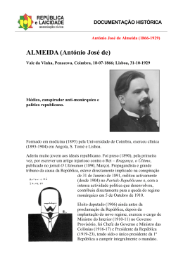 ALMEIDA (António José de)