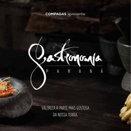 Gastronomia Paraná - Turismo no Paraná