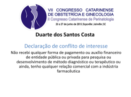 Duarte dos Santos Costa (Conduta nas alterações citológicas de
