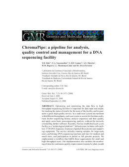 ChromaPipe: a pipeline for analysis, quality control - Funpec-RP