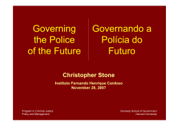 Christopher Stone - Instituto Fernando Henrique Cardoso