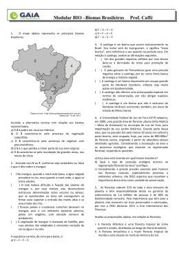 Modular Semi - Exercícios Biomas Brasileiros (1)