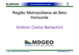 Região Metropolitana de Belo Horizonte Antônio Carlos