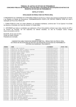 Nº 27 - TJPE - Tribunal de Justiça de Pernambuco