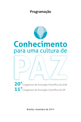 Conhecimento - Universidade de Brasília