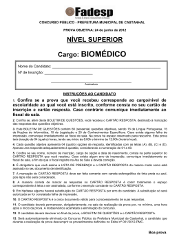 biomedico - Concursos