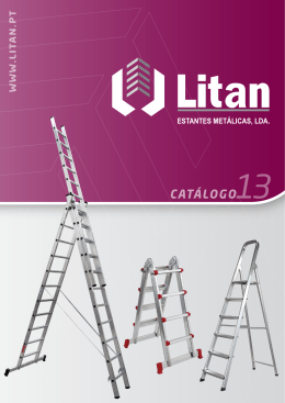 Escada Multiusos em Alumínio Escalera - Litan