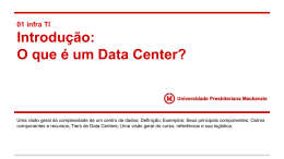Introdução: O que é um Data Center?
