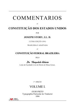 constituição dos estados unidos - BDJur