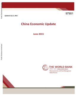 China Economic Update June 2015