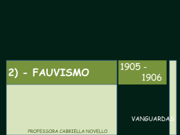 2) - FAUVISMO