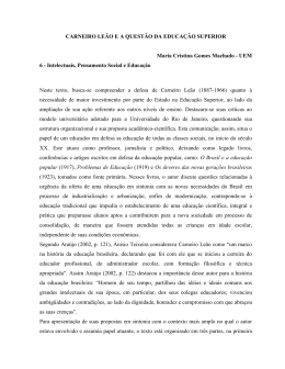 Maria Cristina Gomes Machado - Texto