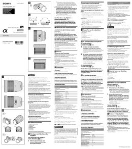 Page 1 Diese Anleitung beschreibt die Verwendung von Objektiven