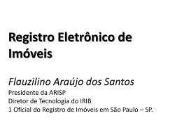 Flauzilino Araujo dos Santos - Anoreg-MT