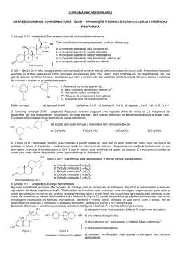 qo.01 – introdução à química orgânica/cadeias carbôni