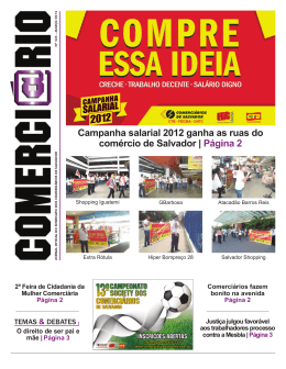 Edicao 525 - Sindicato dos Comerciários de Salvador