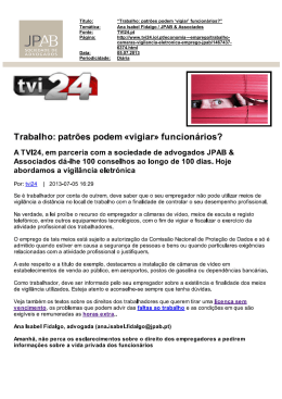 The clarifications of Ana Isabel Fidalgo at TVI24.pt website, in "100