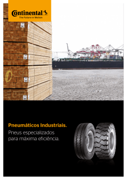 Brochura de Produto - Continental Commercial Specialty Tires