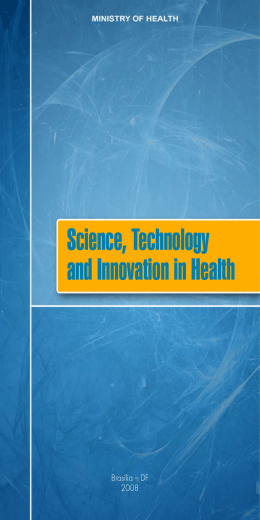 Science, Technology and Inovation in Health