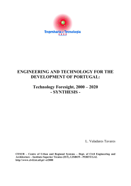 ENGINEERING AND TECHNOLOGY FOR THE DEVELOPMENT OF