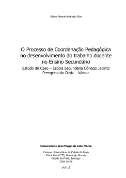 Monografia Gilson - Universidade Jean Piaget de Cabo Verde