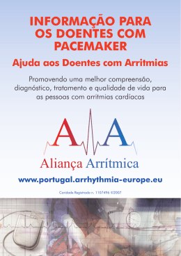 O que é um pacemaker? - arrhythmia alliance portugal