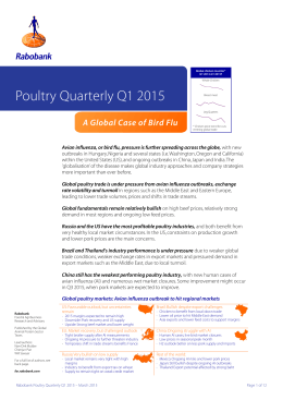 Poultry Quarterly Q1 2015