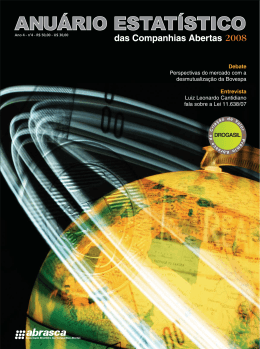 Anuário Estatístico das Companhias Abertas - Edição 2008