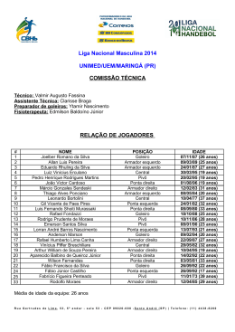 Liga Nacional Masculina 2014 UNIMED/UEM/MARINGÁ (PR