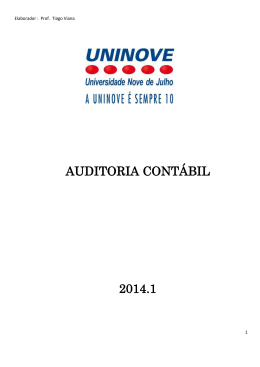 Apostila Auditoria 2014-1