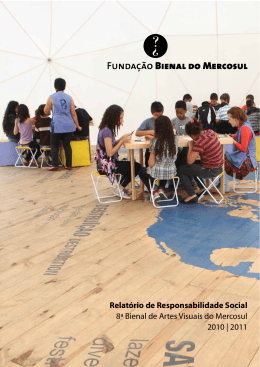Relatório de Responsabilidade Social da 8ª Bienal do Mercosul