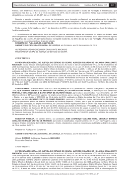 Ato 145/2015 - Técnicos - Ministério Público do Estado do Ceará