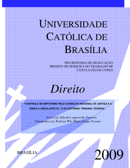 Ednalva Aparecida Ferreira - Universidade Católica de Brasília