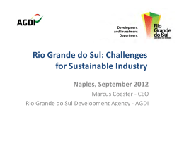 Rio Grande do Sul - Global Urban Development