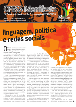 linguagem, política e redes sociais